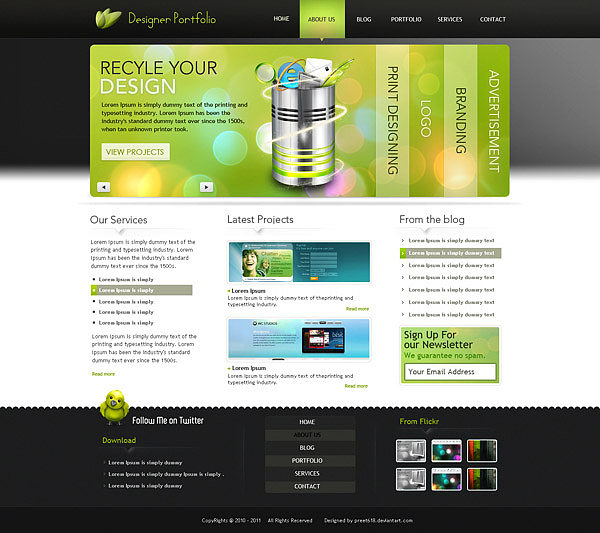 國外優(yōu)秀網(wǎng)頁設(shè)計(jì)作品欣賞